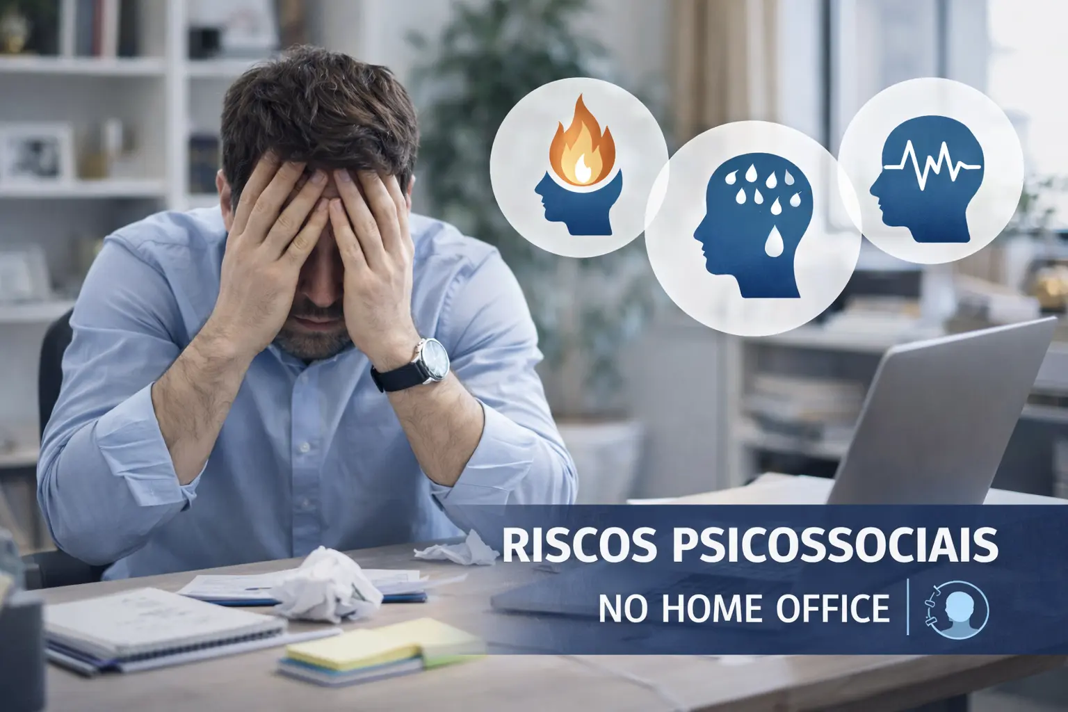 Riscos psicossociais no home office